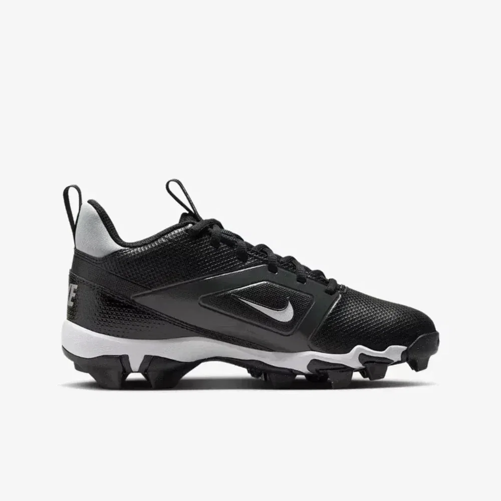 Детские футбольные бутсы Nike Alpha Menace Shark FQ012 - черно-белые DWA3023 — фото 2