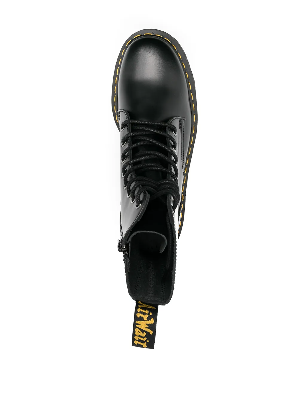 Мужские ботинки Dr. Martens массивные на шнуровке, черный — фото 4