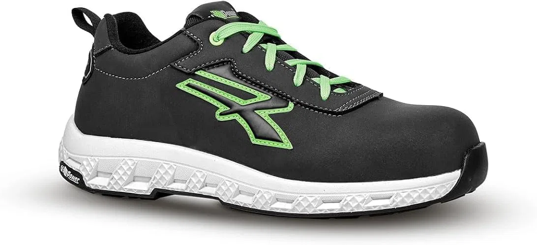 Защитная обувь унисекс U Power Adak Esd S3s CI Hi Hro Fo Sr, Black And Green