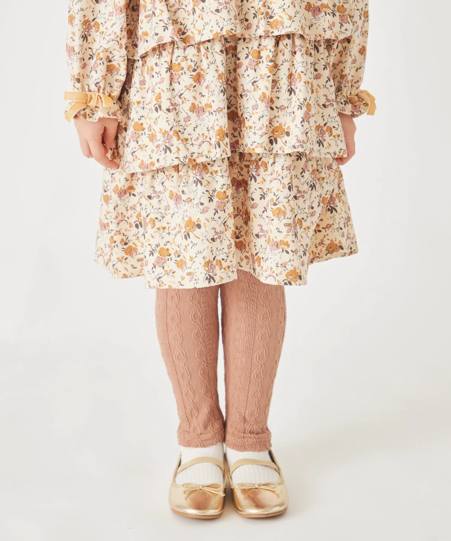 Вязаные жаккардовые леггинсы Ever Closet, Mocha