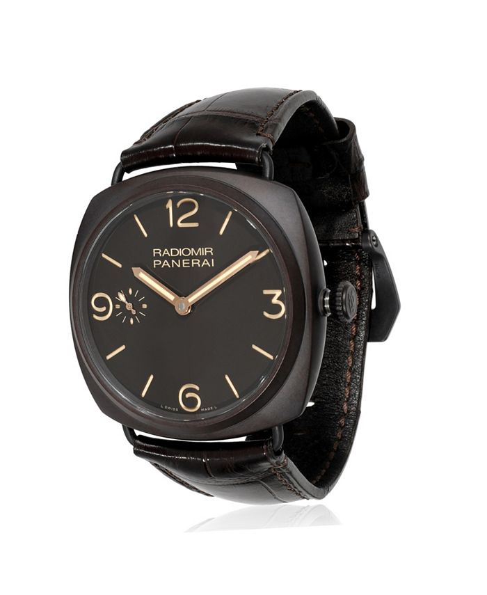 

Композитные часы Radiomir 3 Day Watch 50,70 мм Pre-Owned Panerai, черный