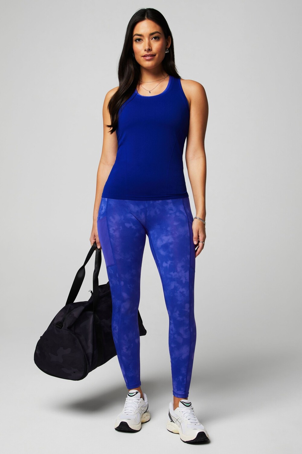 

Майка Feather tech+ racerback Fabletics, синий
