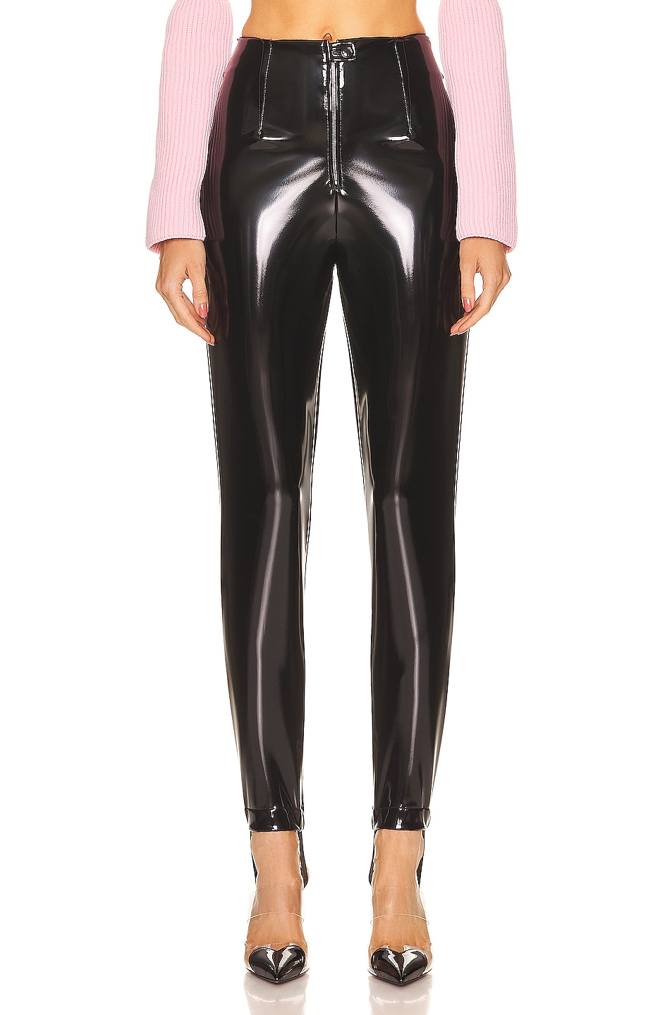 

Брюки со штрипками ALAÏA, цвет Noir
