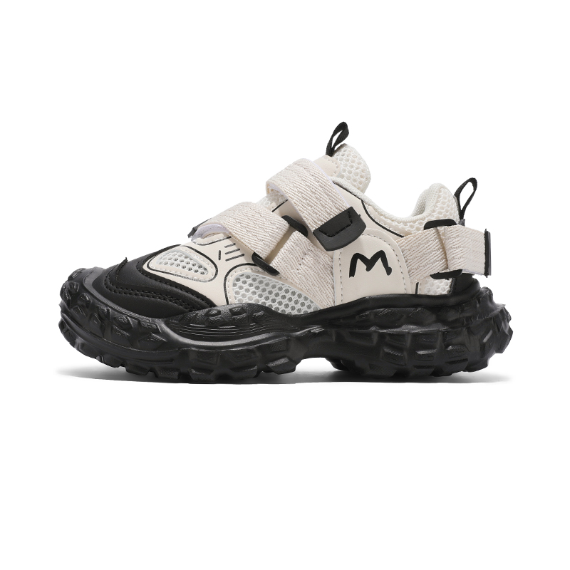 

Нескользящие, дышащие, быстросохнущие детские сандалии для детей SHIBU, экрю