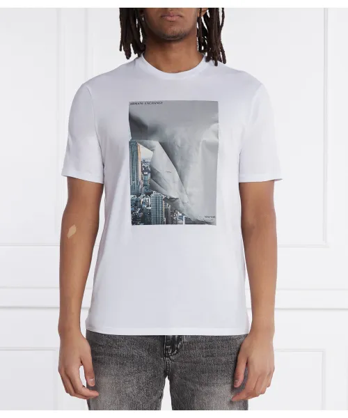 

Футболка Regular fit Armani Exchange, белый