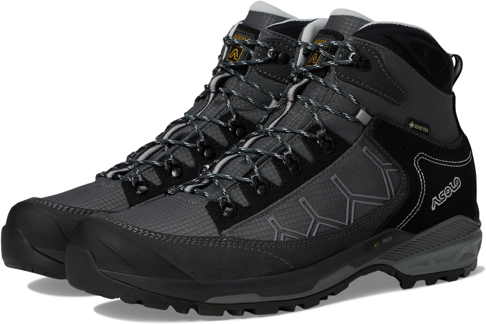 

Походные ботинки Asolo Falcon EVO GV, цвет Light Black/Graphite 1