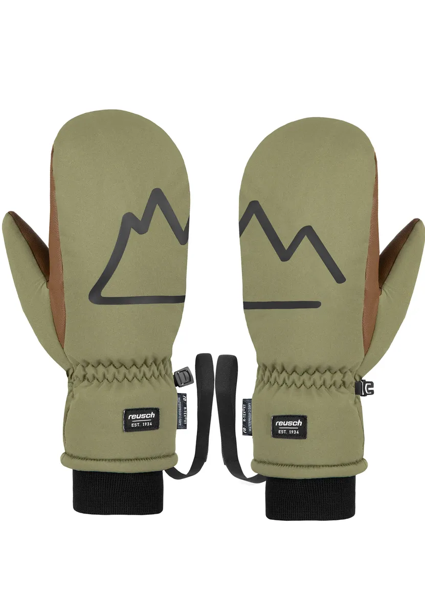 

Рукавицы Reusch "Carter R-TEX XT Mitten", водонепроницаемые, коричневый