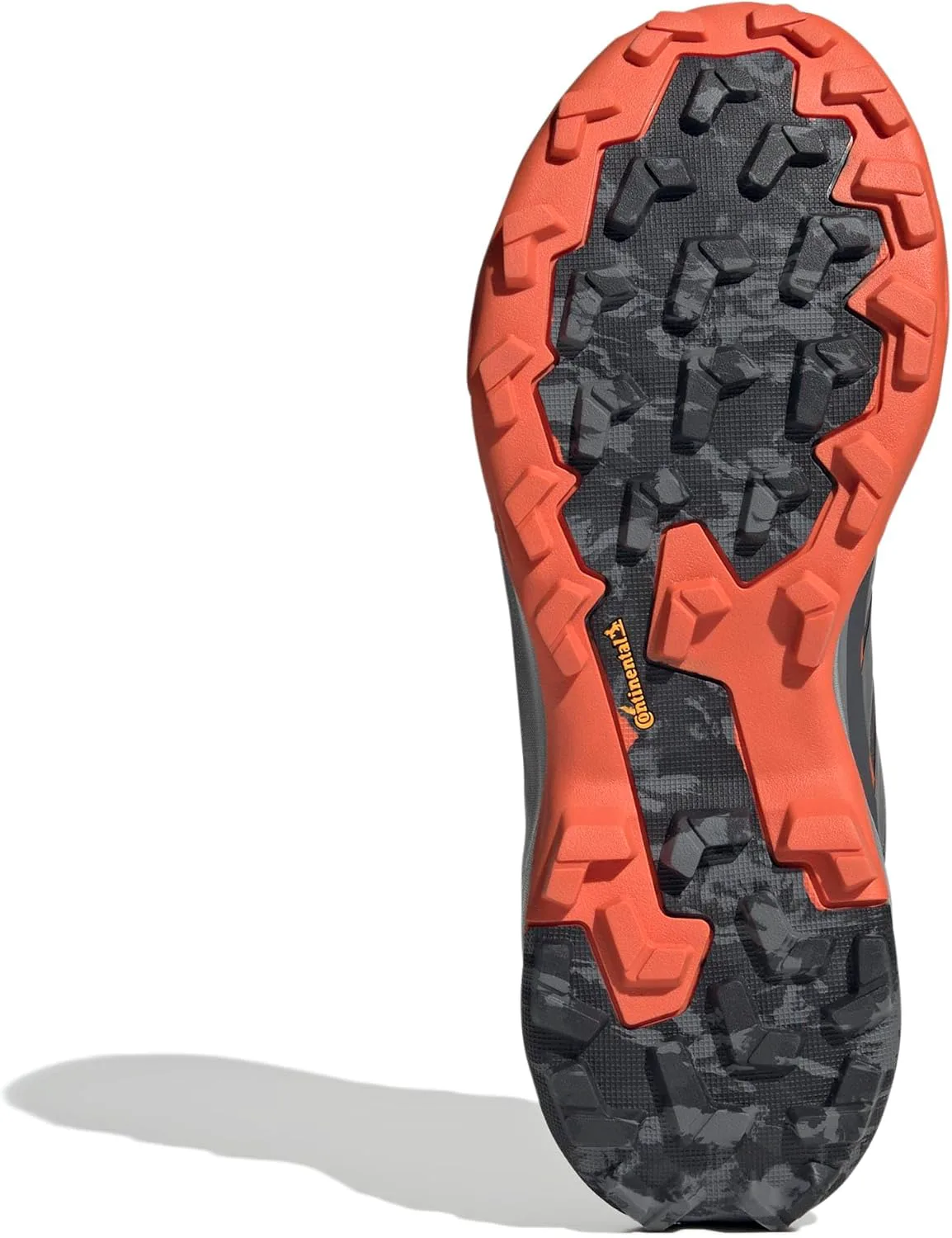 Мужские походные кроссовки Adidas Terrex Skychaser Ax5 Gore-Tex, серый/металлик/оранжевый — фото 3