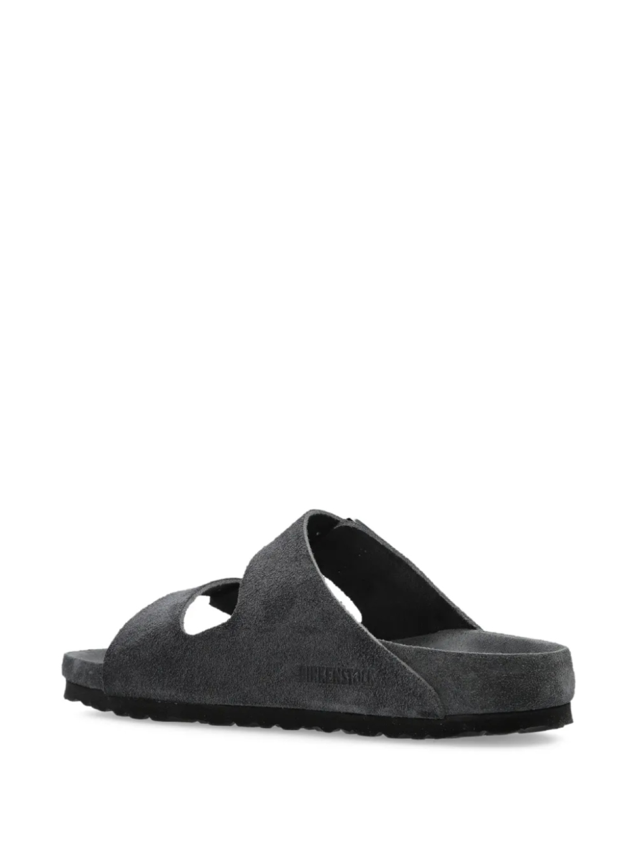 Сандалии Birkenstock Arizona Suede Leather узкие, угольный — фото 3