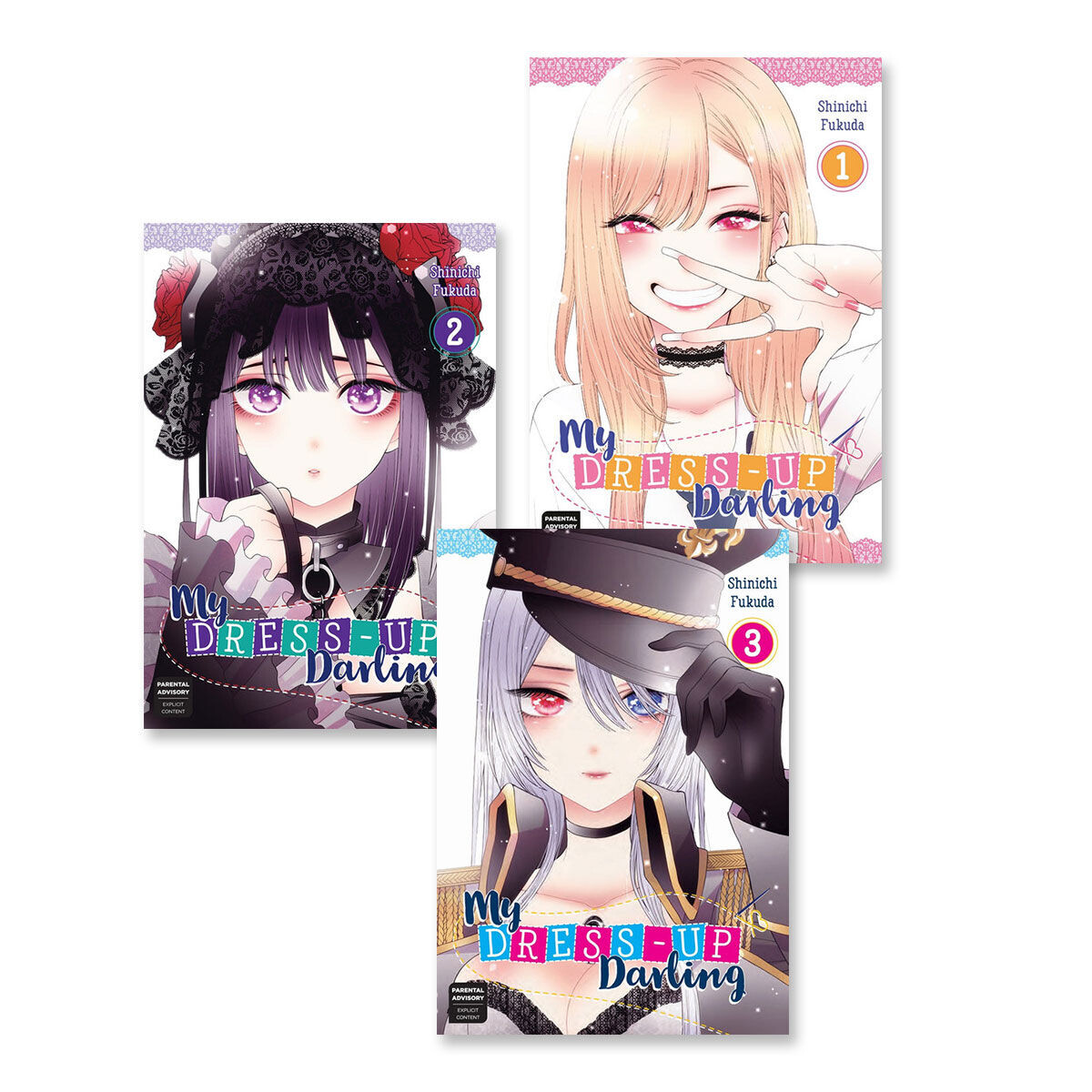 

Манга My Dress-Up Darling Manga (1-3) Bundle