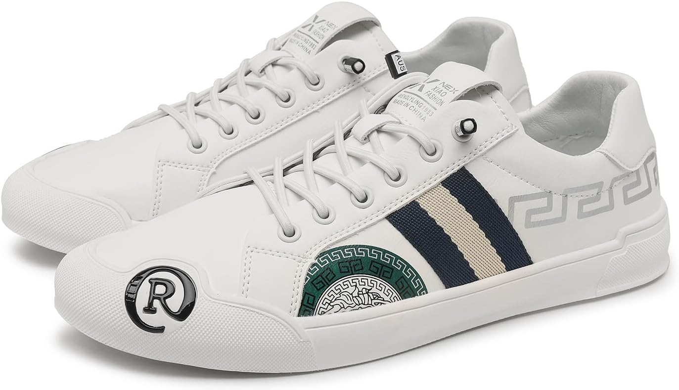 

Модные мужские повседневные кроссовки, классические низкие лоферы на шнуровке, спортивная обувь Lhyxu, черный