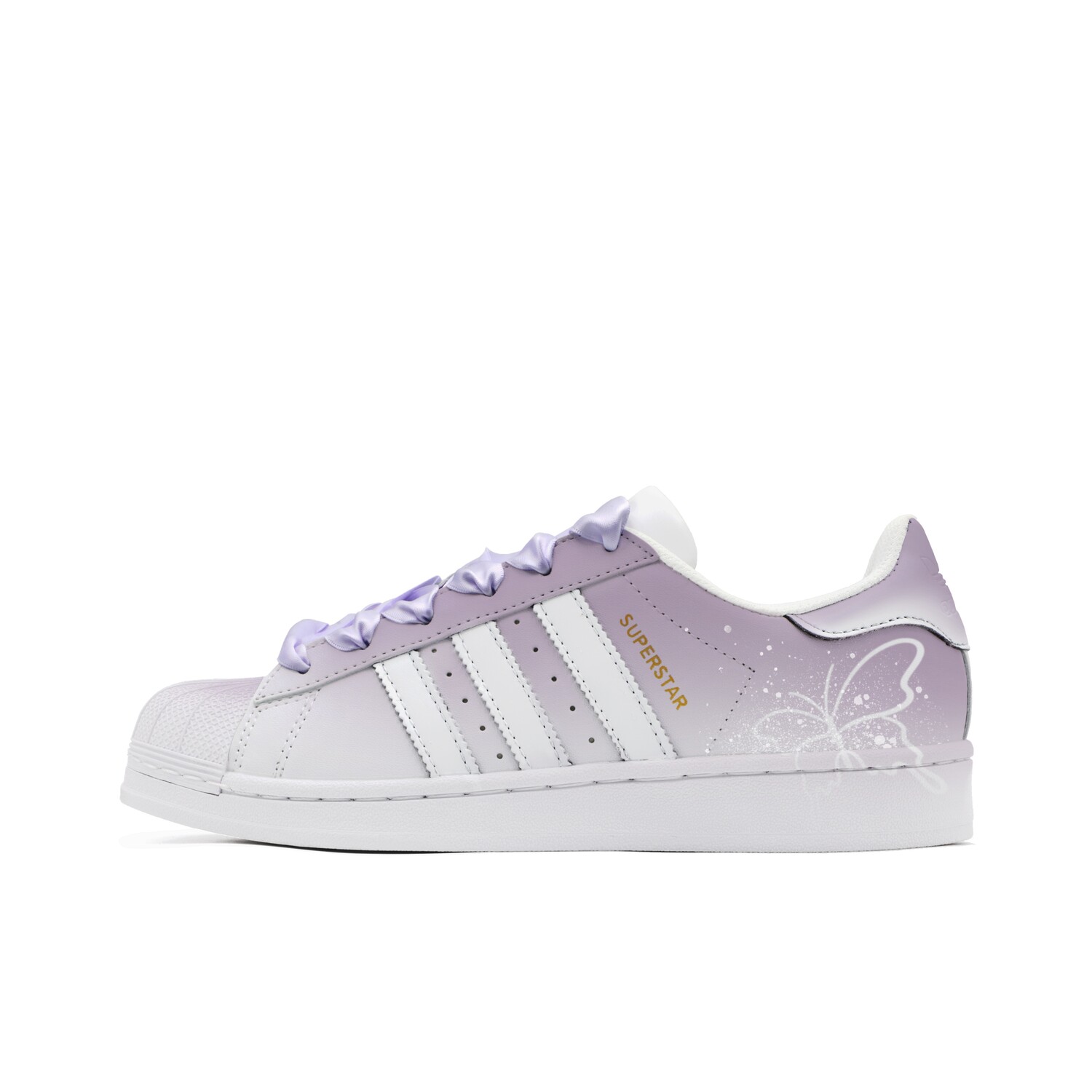 

Кроссовки adidas originals Superstar Skateboarding Shoes Unisex Low-top Purple/white, светло-фиолетовый