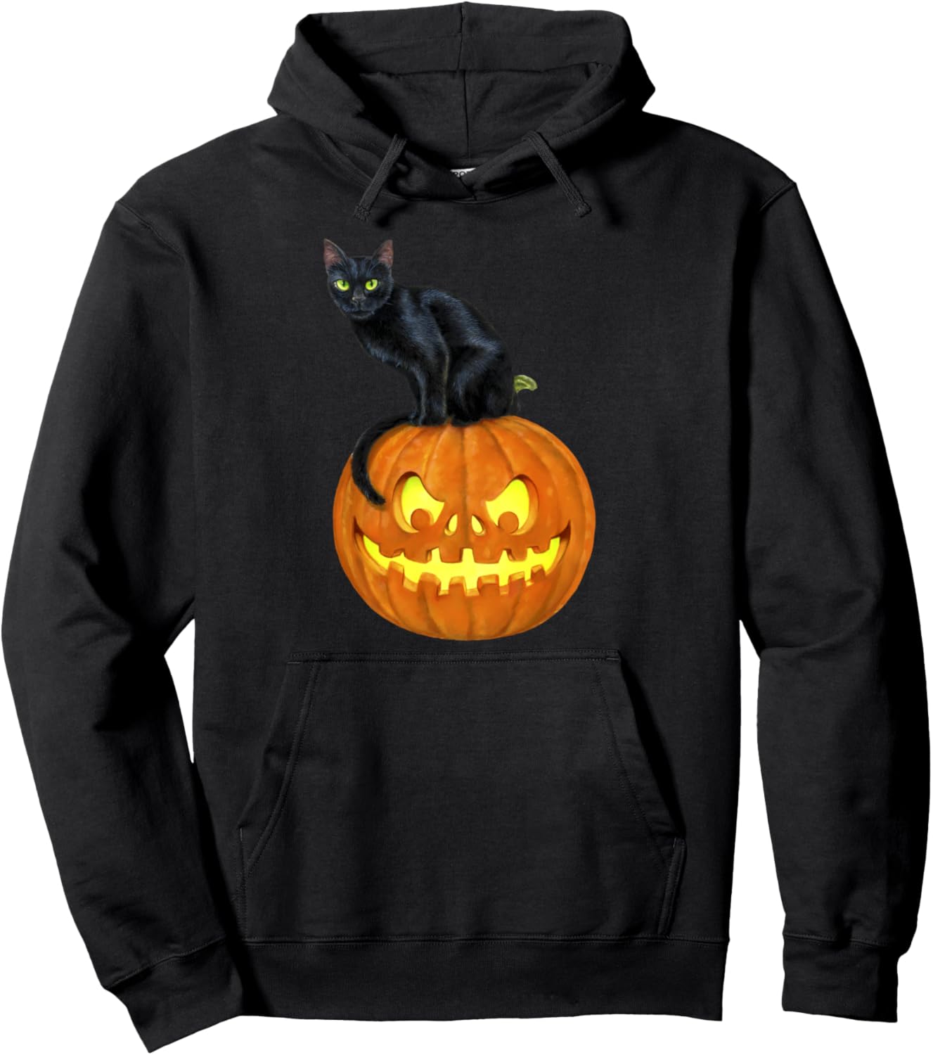 

Худи с изображением черной кошки и тыквы-фонаря на Хэллоуин Ingenius Halloween Black Cat Pumpkin, Черный, Худи с изображением черной кошки и тыквы-фонаря на Хэллоуин Ingenius Halloween Black Cat Pumpkin