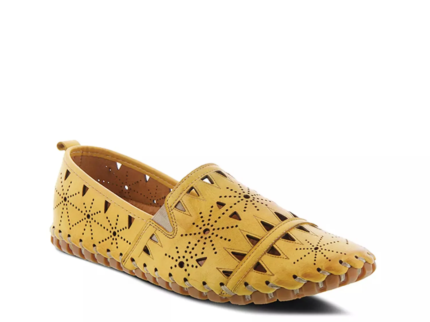 Fusaro Балетки Spring Step, Yellow