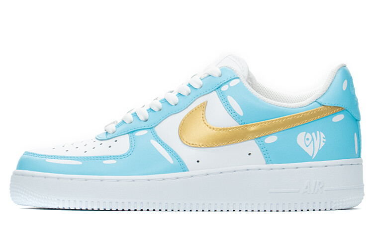 

Кроссовки для скейтбординга Air Force 1 женские низкие Carolina Blue Nike