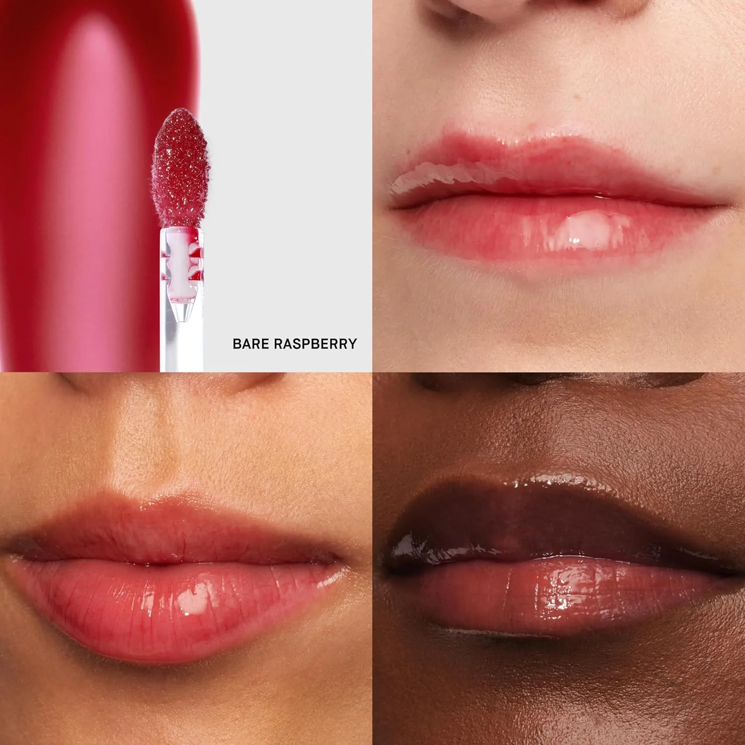 Сыворотка для губ Bobbi Brown Extra Plump | Увлажняющая, питательная сыворотка для увеличения объема губ | С растительными маслами и гиалуроновой кислотой, 0,2 жидких унции, 07 Bare Raspberry (Deep berry red) — фото 2