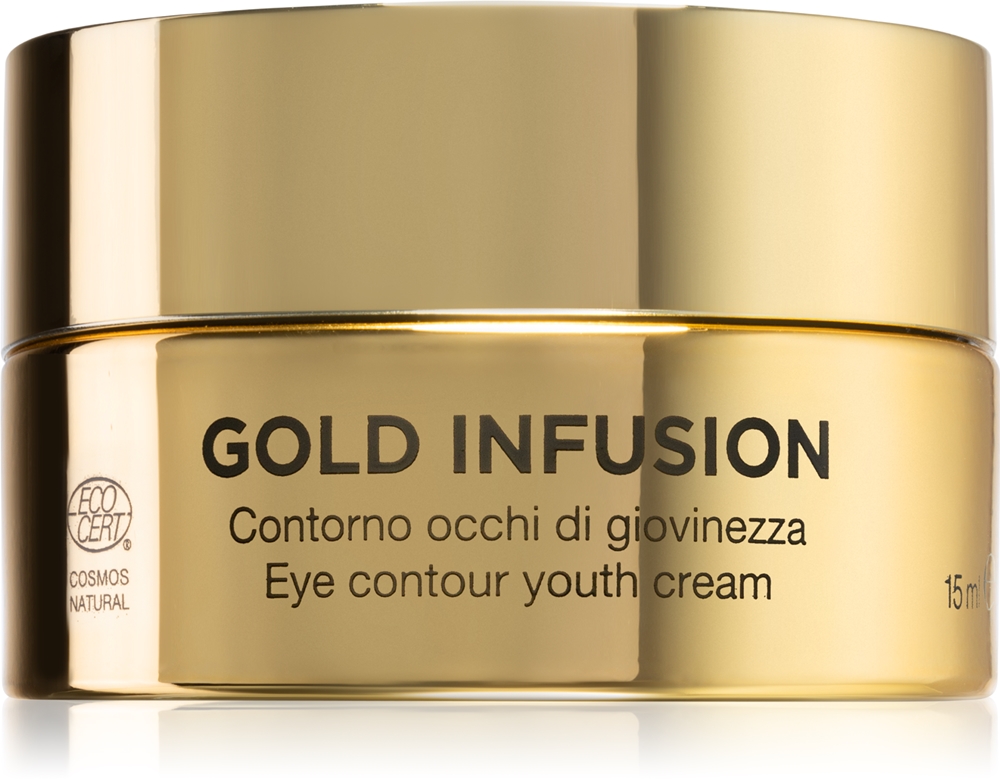 

Крем для кожи вокруг глаз Gold Infusion Youth Cream, дневной и ночной, против морщин Diego Dalla Palma, 15 мл