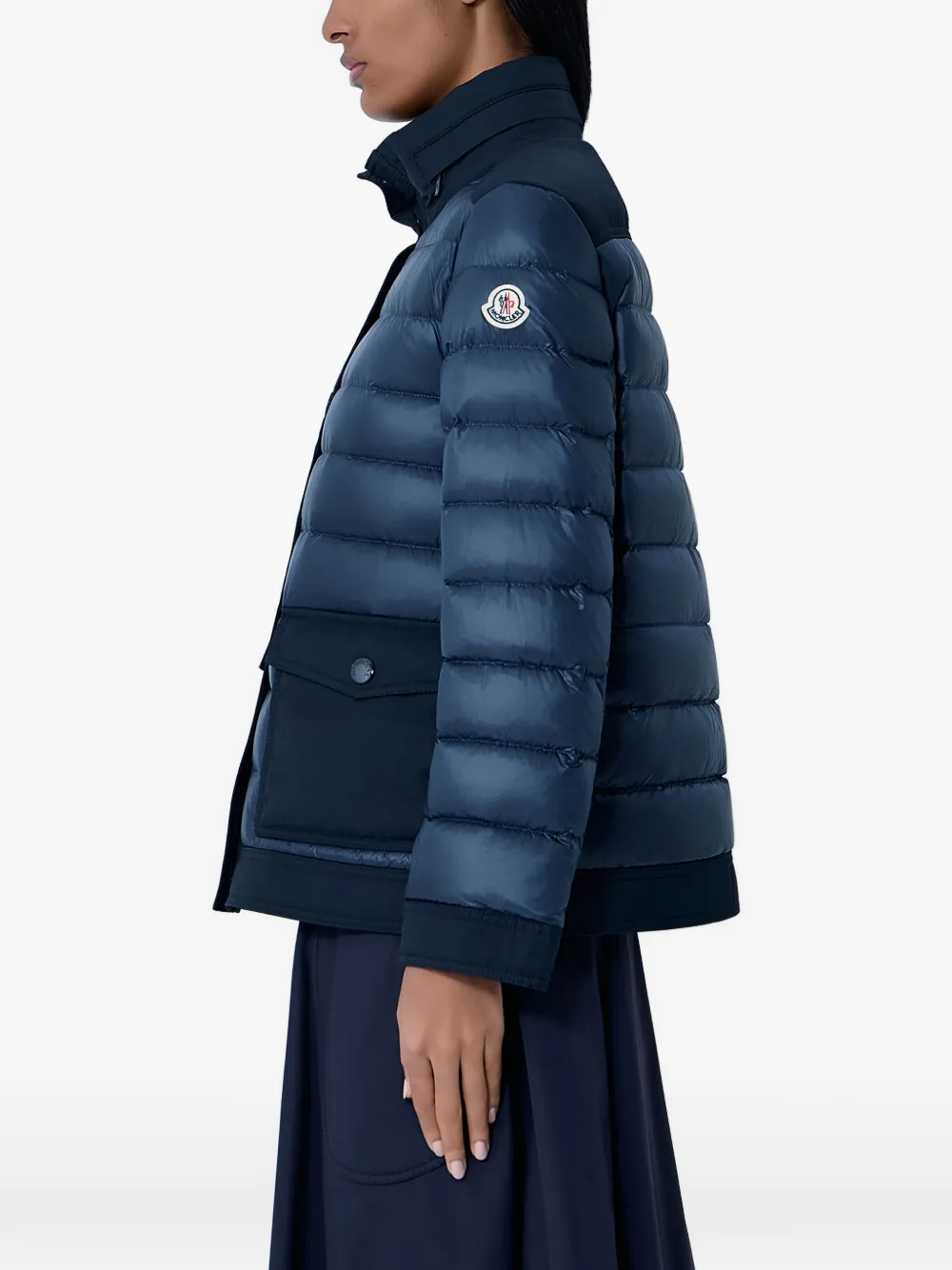 Жакет Origan с клапанами на карманах Moncler, синий — фото 2