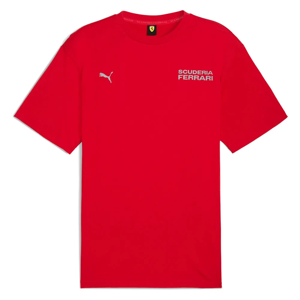 

Футболка с коротким рукавом Puma Ferrari Lifestyle, красный