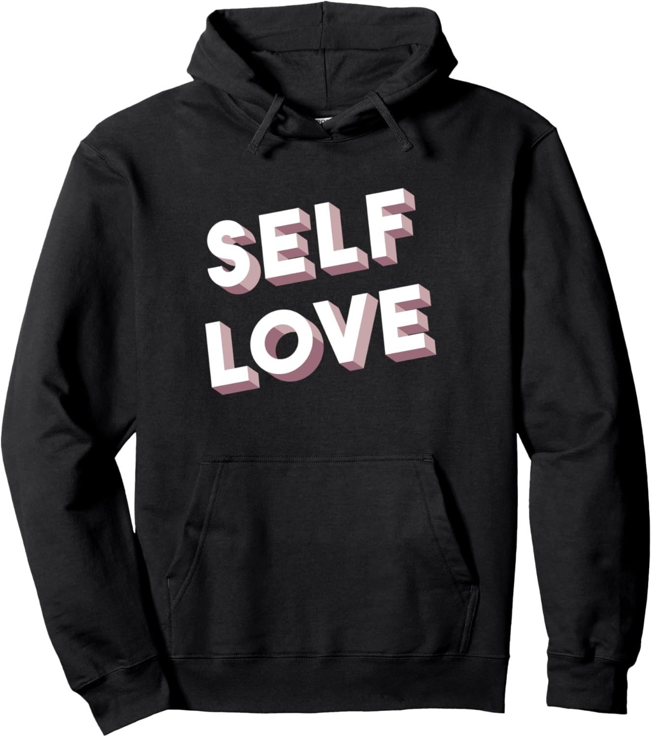 

Толстовка с объемными буквами Self Love, черная Trendy Apparel, Черный, Толстовка с объемными буквами Self Love, черная Trendy Apparel