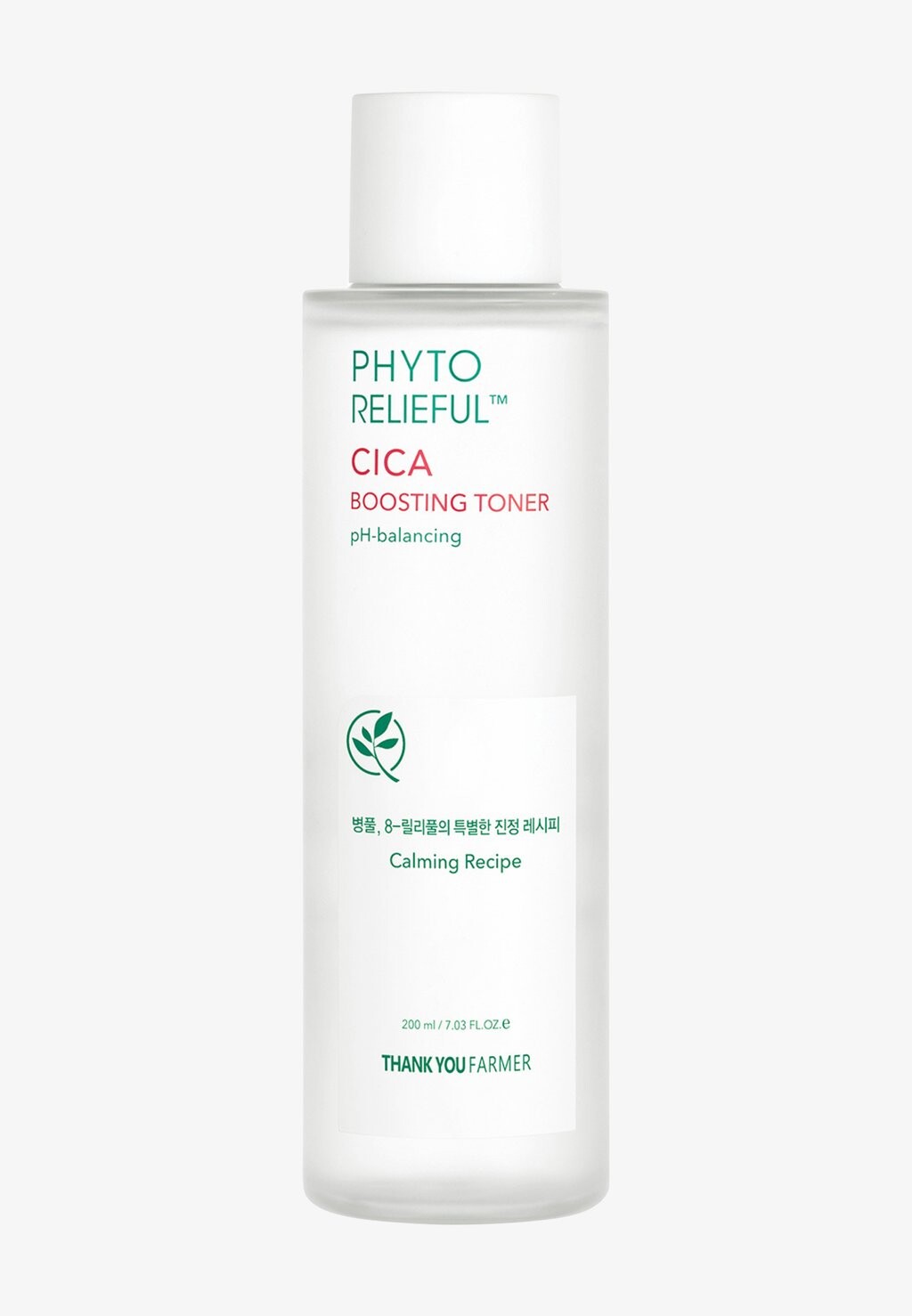 

Ночные процедуры Phyto Relieful Cica Boosting Toner Thank You Farmer, черный