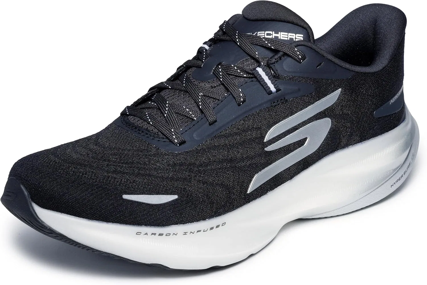 Мужские кроссовки Skechers Go Run Ride 12, Black White