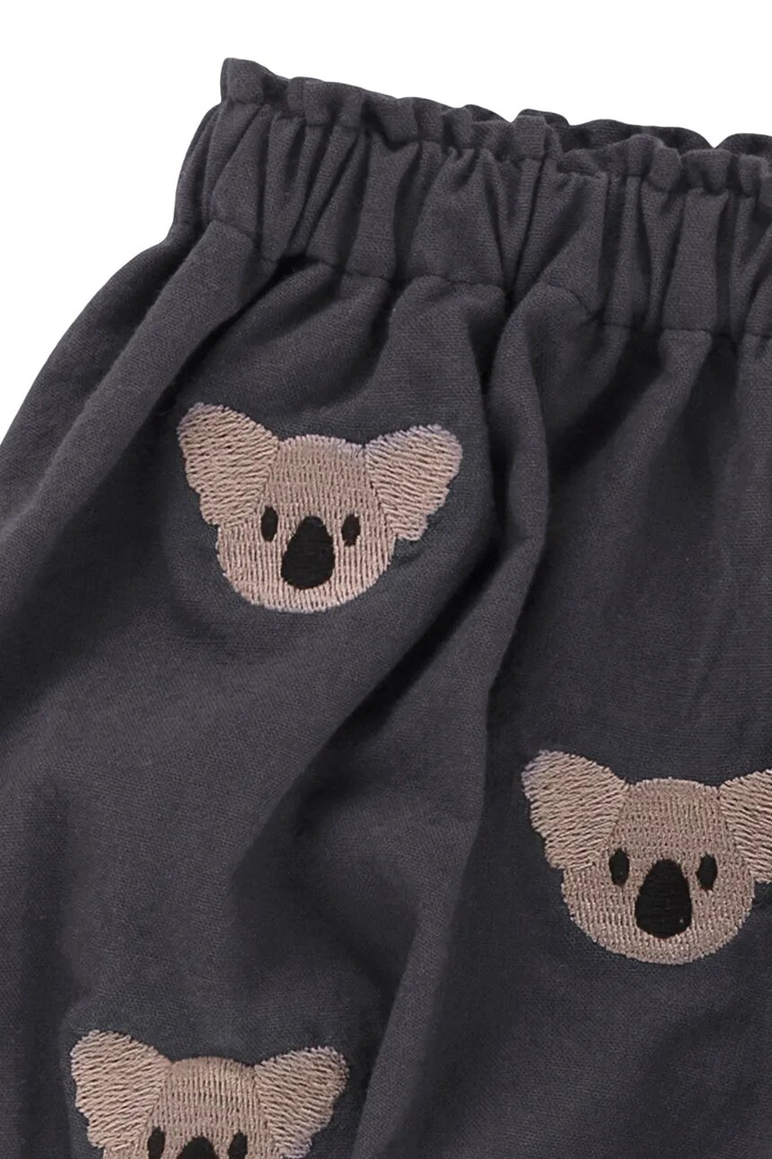 Шорты из хлопка Baby Carson Ballers Koalas Donsje, серый — фото 4