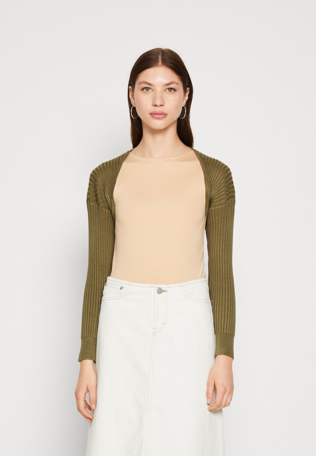 

Кардиган Loose Shrug Cotton On, цвет dark moss