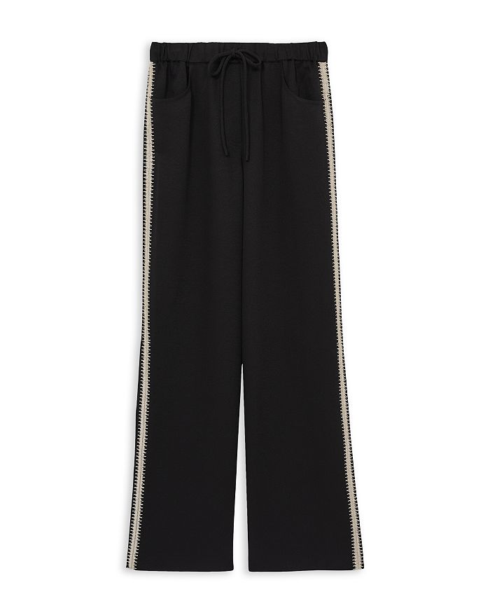 

Широкие брюки Crafted REISS, черный