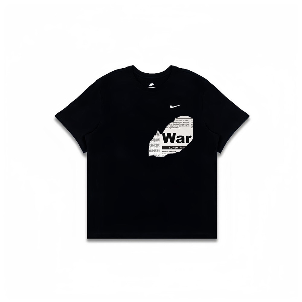 

Футболка мужская черная Nike, черный