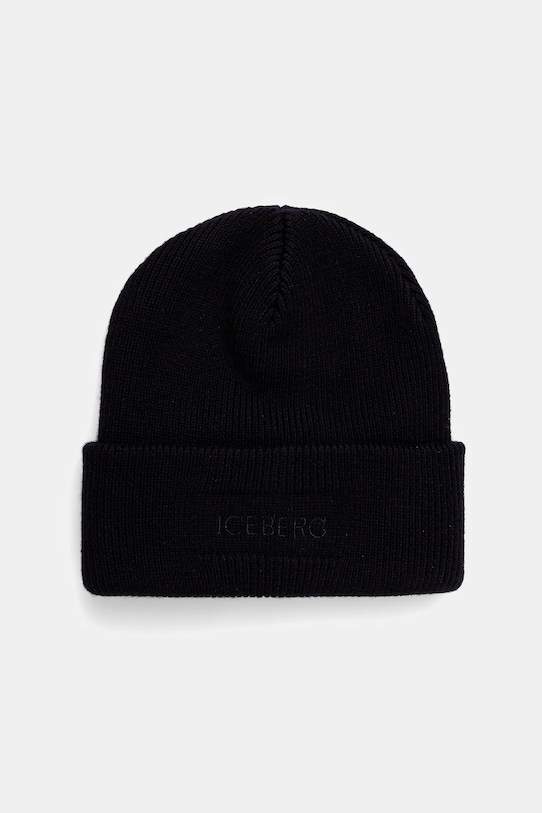 

Шерстяная шапка Iceberg, темно-синий