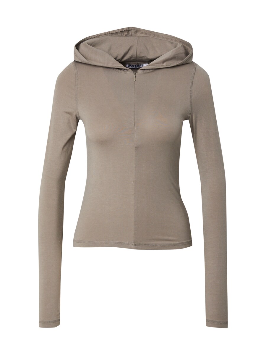 

Лонгслив WEEKDAY Elinor, Light brown