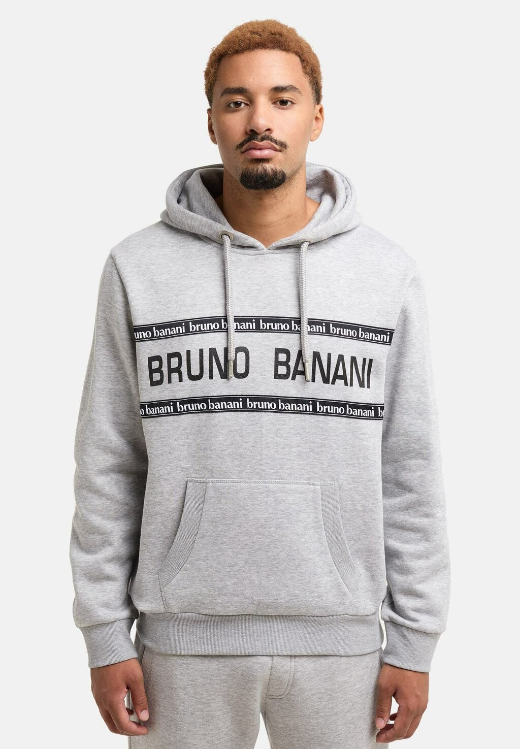 

Толстовка с капюшоном CARRILLO Bruno Banani, серый