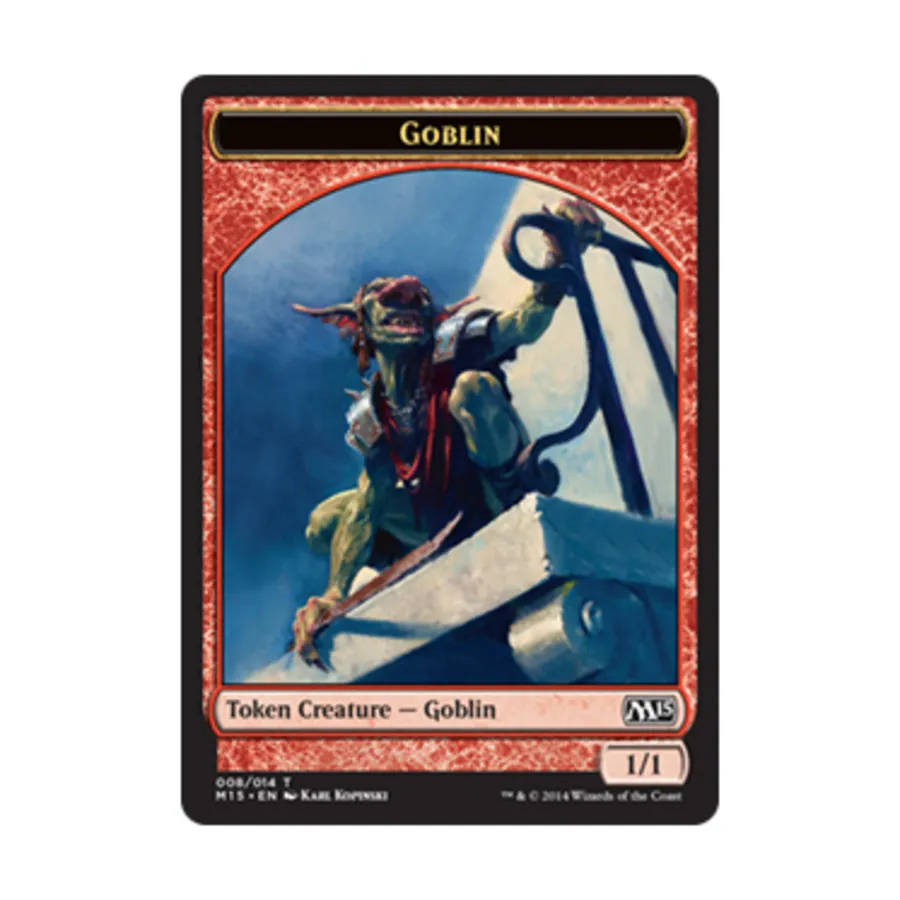 

CCG Гоблин - Жетон (C) (Красный), MTG - Magic 2015
