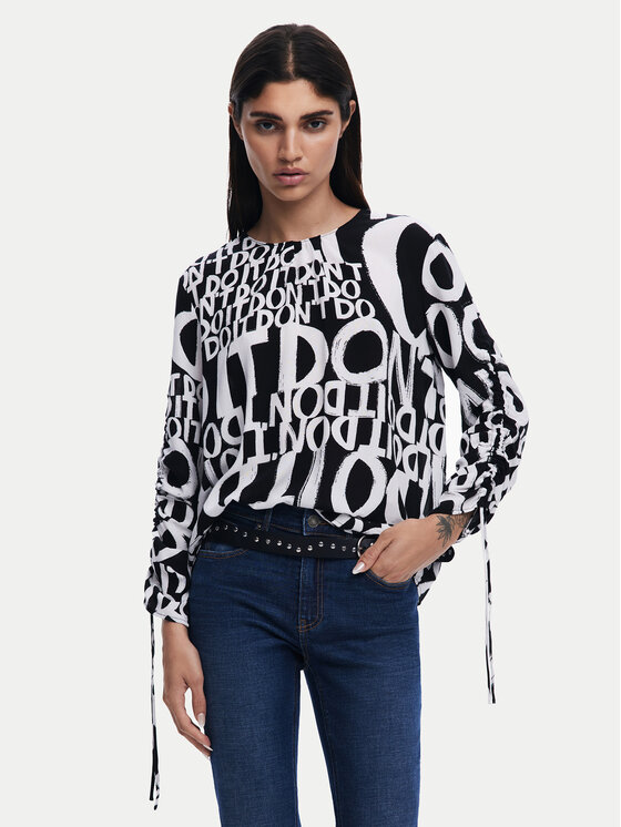

Блузка обычного кроя 25SWBW04 Desigual, черный