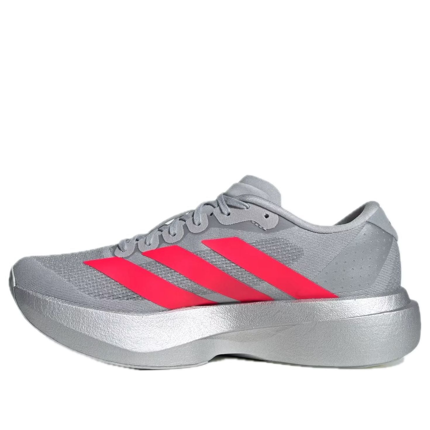 Кроссовки (WMNS) adidas Adizero EVO SL 'Silver Metallic Lucid Red'