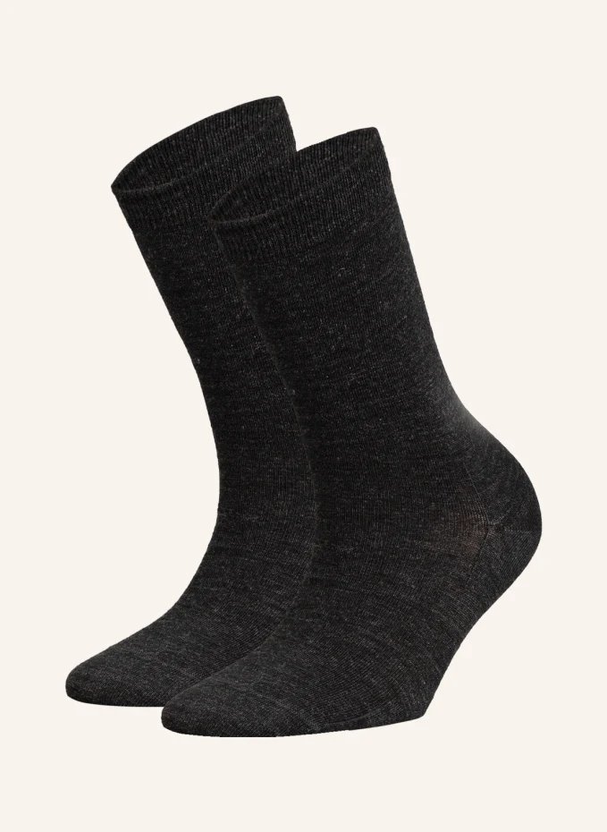 

Комплект из 2 носков softmerino Falke, серый