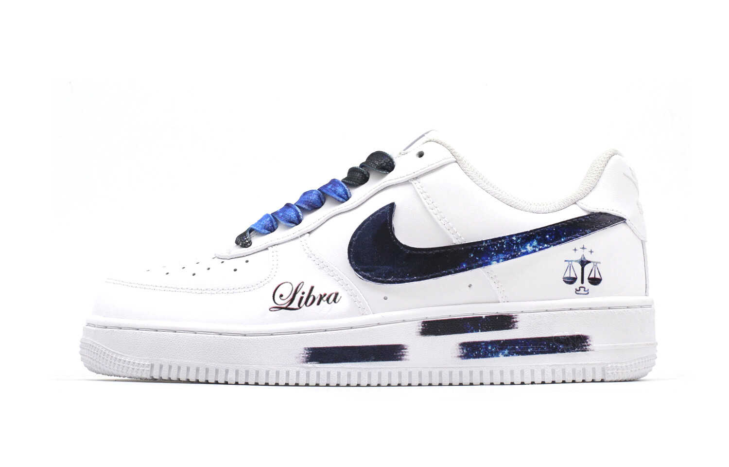 

Кроссовки Nike Air Force 1 Skateboard Shoes Women's Low-Top White Blue, Синий, Кроссовки Nike Air Force 1 Skateboard Shoes Women's Low-Top White Blue