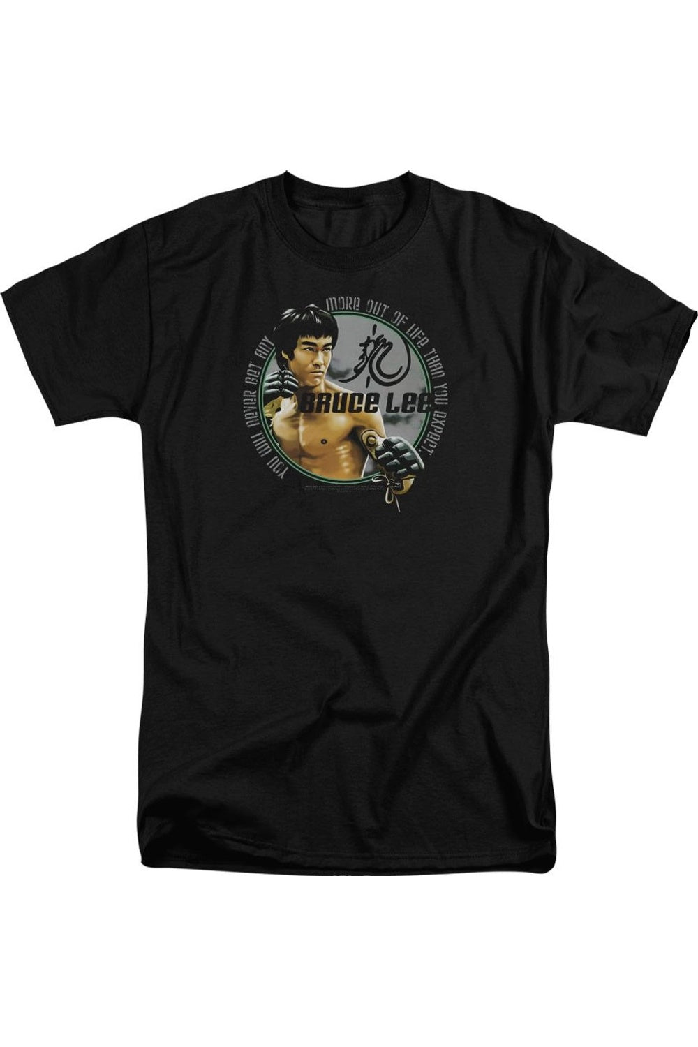 

Футболка с коротким рукавом для взрослых Bruce Lee Expectations Gildan, черный