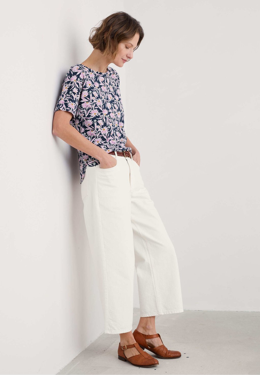 

Футболка с принтом BRYHER VIEW Seasalt Cornwall, темно-синий