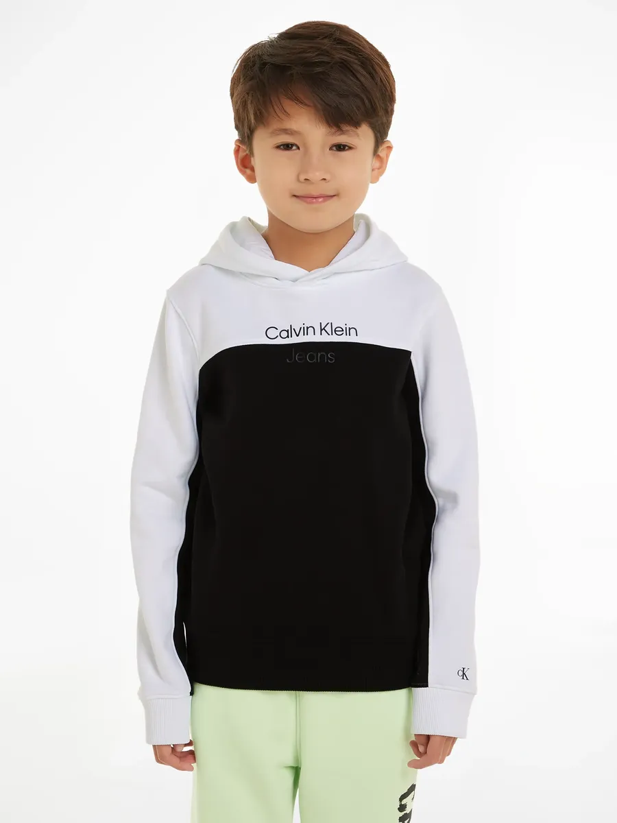 

Толстовка Calvin Klein Jeans "TERRY COLOR BLOCK REG. ХУДИ", для детей до 16 лет, цвет Ck Black