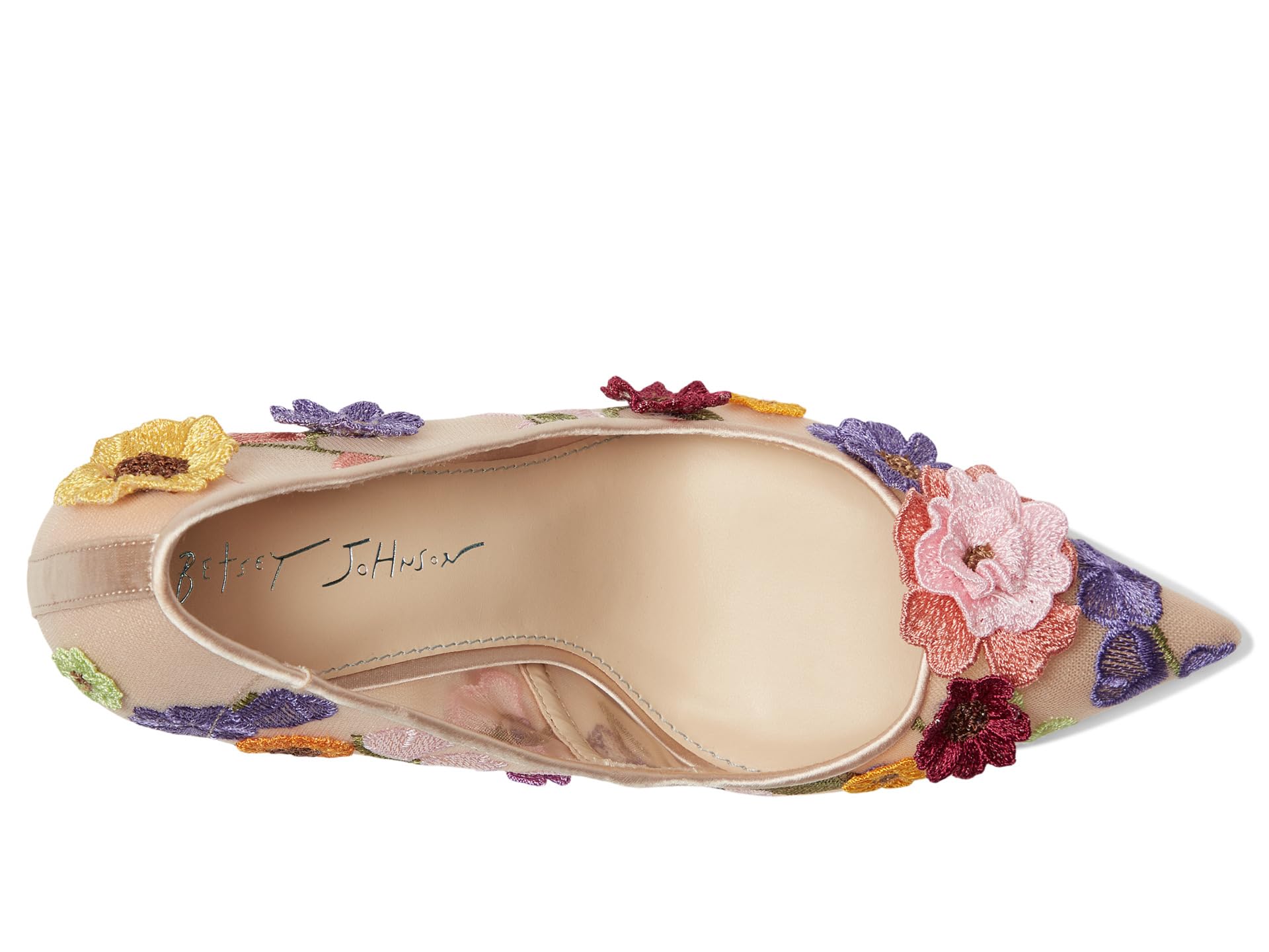 Туфли Blue by Betsey Johnson Aimey, цвет Nude Floral — фото 2