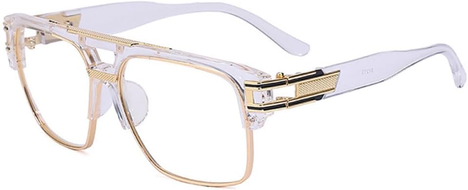 

Винтажные квадратные солнцезащитные очки для женщин в стиле стимпанк, мужские ретро-очки в стиле металлик-панк с зеркальными линзами и защитой от УФ-излучения UV400 MTZJH, 7