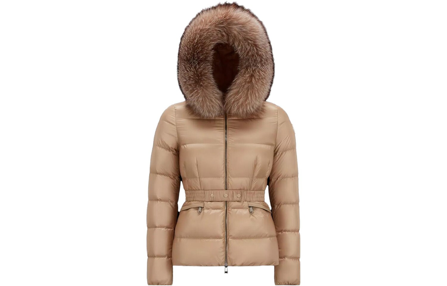 

Пуховик женский бежевый Moncler