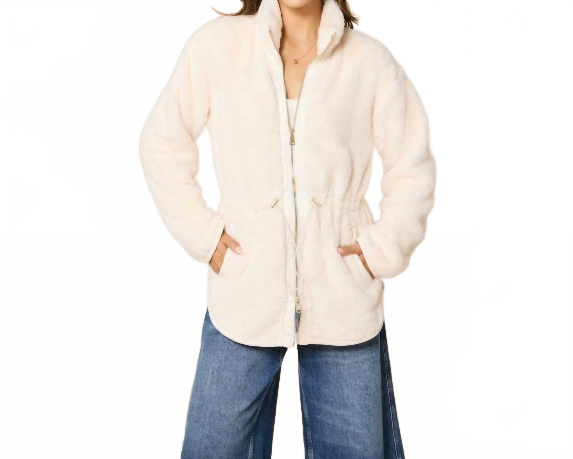 

Туника Dreamplush на молнии, миндальный цвет SOFTiES, almond