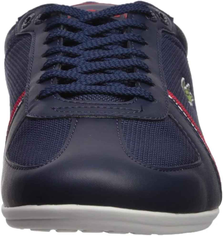 Мужские кроссовки Lacoste Evara, красный/темно-синий — фото 2