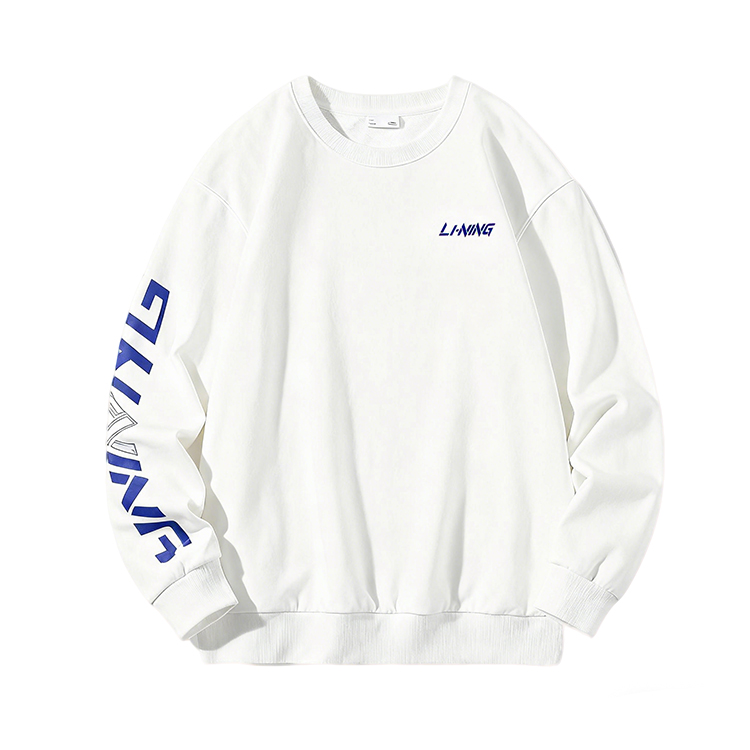 

Li Ning Спортивная Мода Коллекция Свитшот Unisex Li-Ning, milk белый