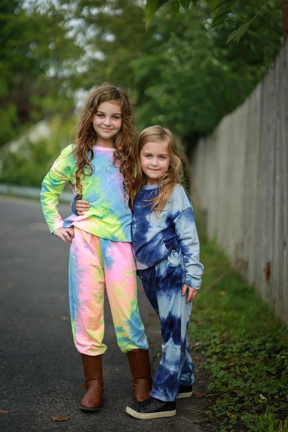 Спортивный костюм для девочек Rainbow Arshiner, 2 предмета, размеры 5-14 лет — фото 4