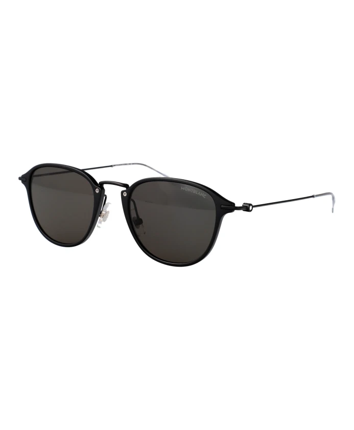 

Стильные солнцезащитные очки модели mb0155s. Montblanc, черный