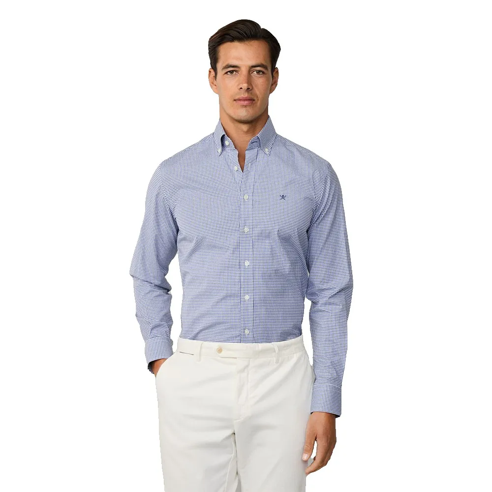 

Рубашка Hackett ESS Gingham, синий